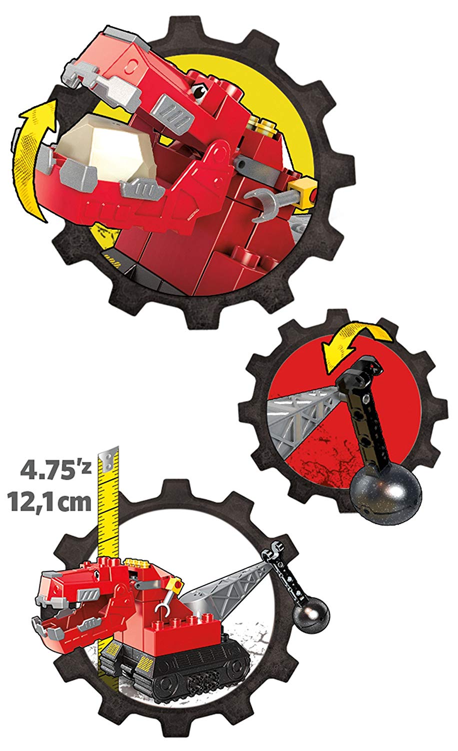 Mattel Mega Bloks DXW44 - Dinotrux T-Rux