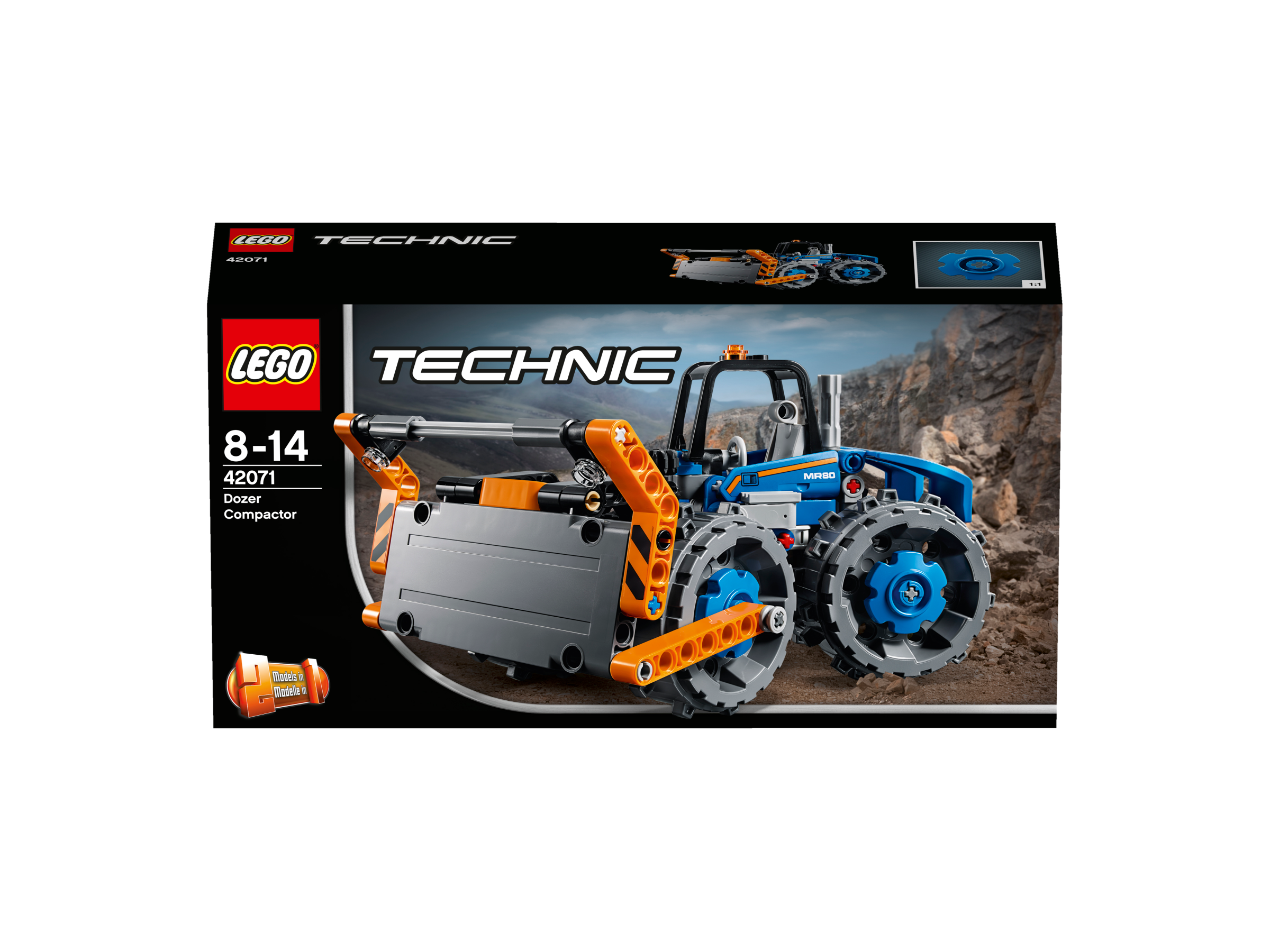 LEGO® Technic 42071 - Raddozer Set für geübte Baumeister