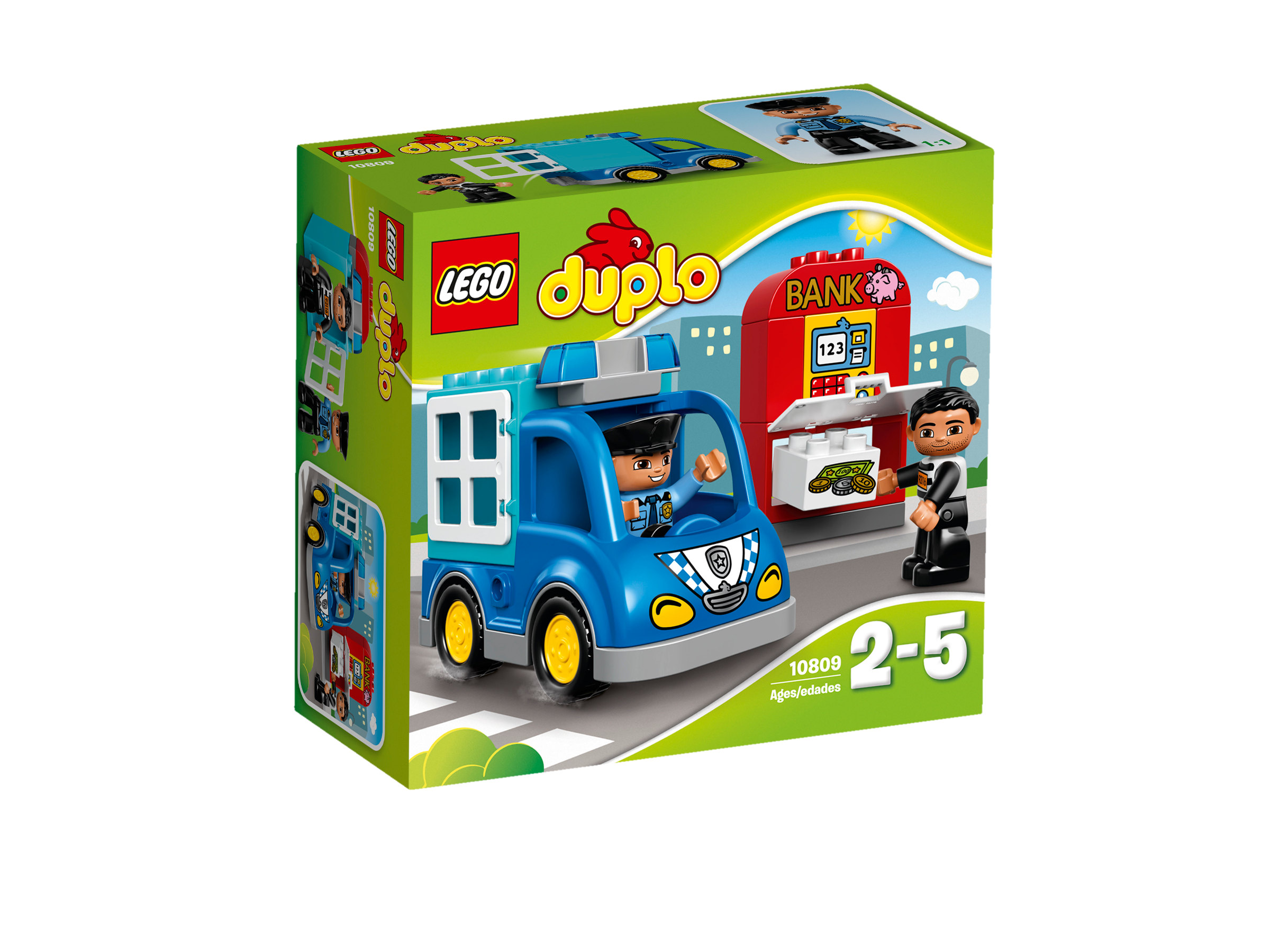 LEGO® DUPLO® 10809 - Polizeistreife, Kleinkinder-Spielzeug, große Bausteine