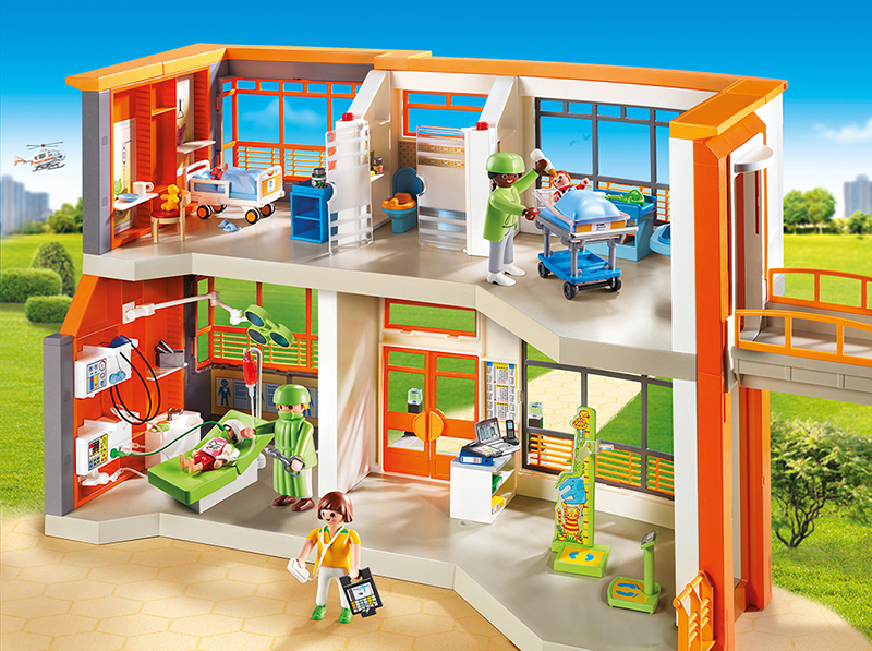 PLAYMOBIL® 6657 - Kinderklinik mit Einrichtung