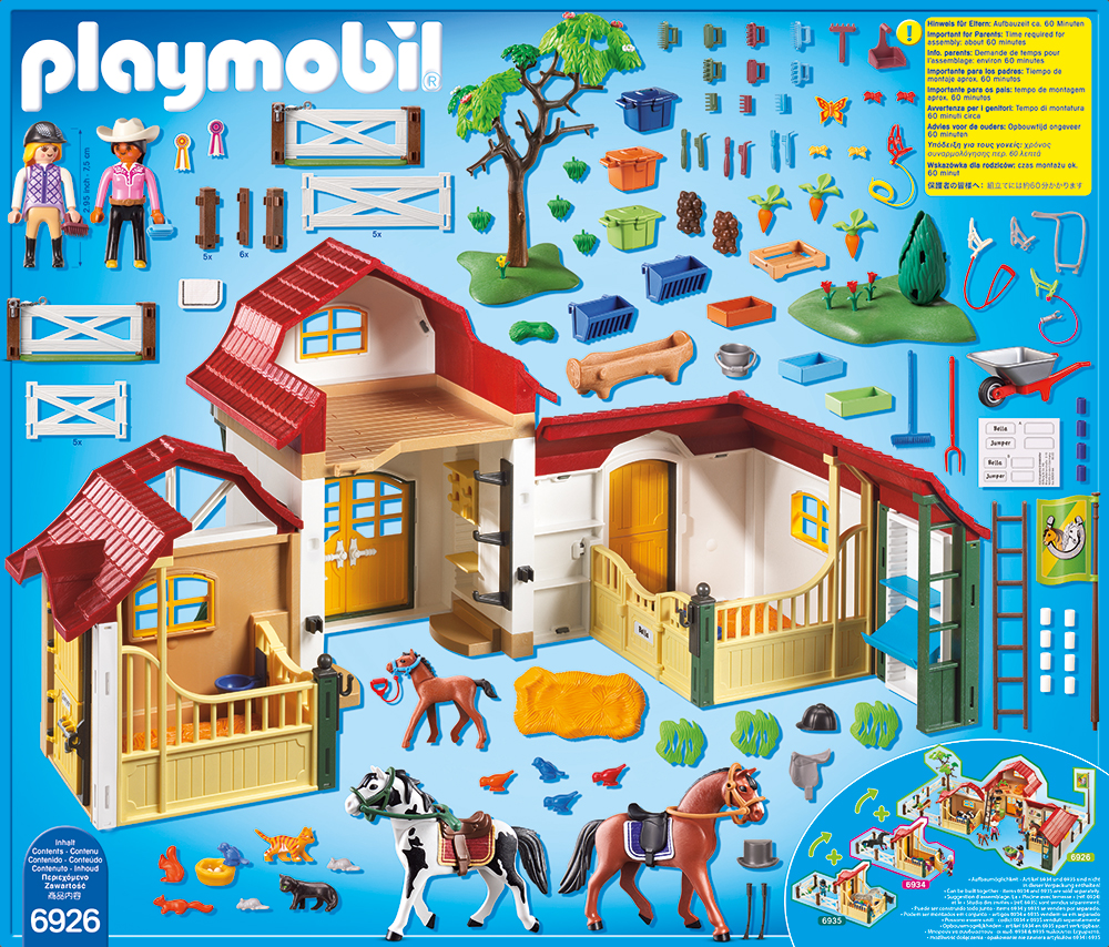 PLAYMOBIL® 6926 - Großer Reiterhof