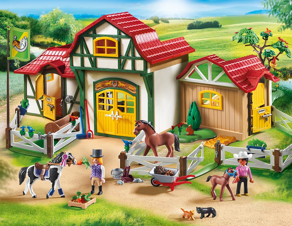 PLAYMOBIL® 6926 - Großer Reiterhof