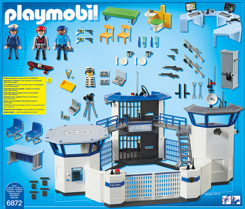 PLAYMOBIL® 6872 - Polizei-Kommandozentrale mit Gefängnis