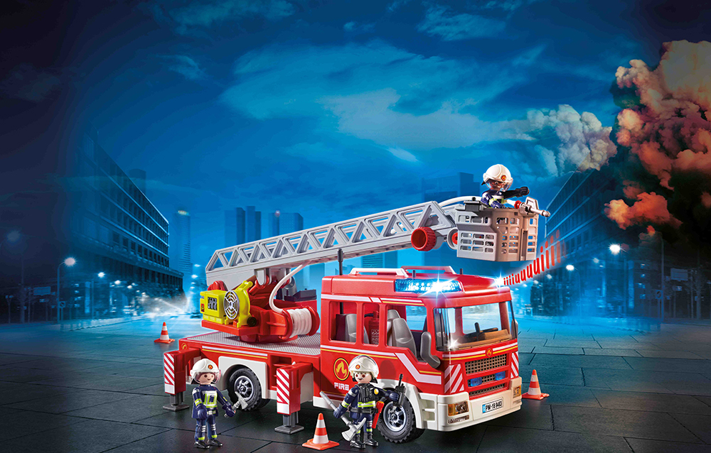 PLAYMOBIL® 9463 - Feuerwehr-Leiterfahrzeug