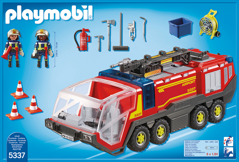 PLAYMOBIL® 5337 - Flughafenlöschfahrzeug mit Licht und Sound