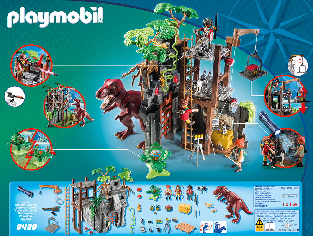 PLAYMOBIL® 9429 - Basecamp mit T-Rex