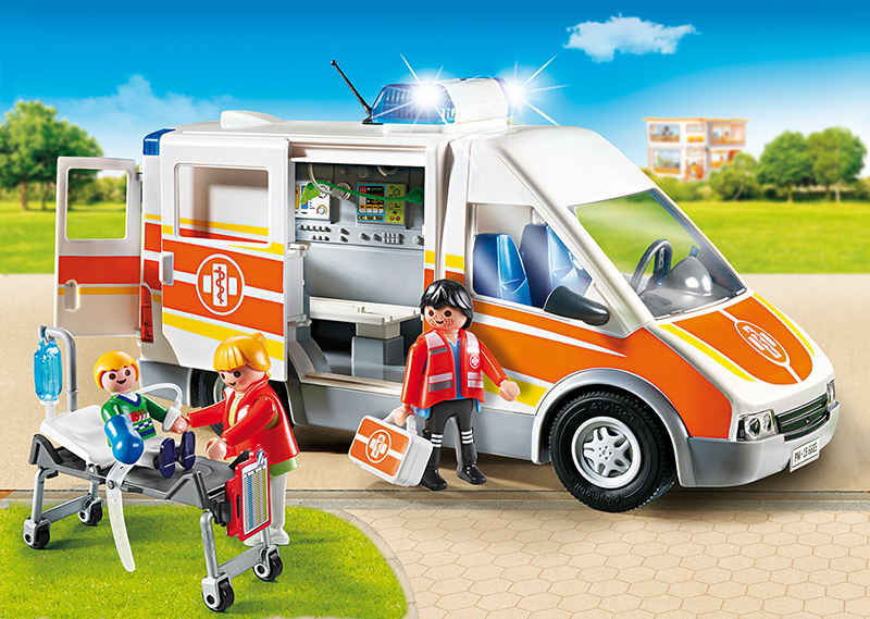 Ambulance playmobil hot sale