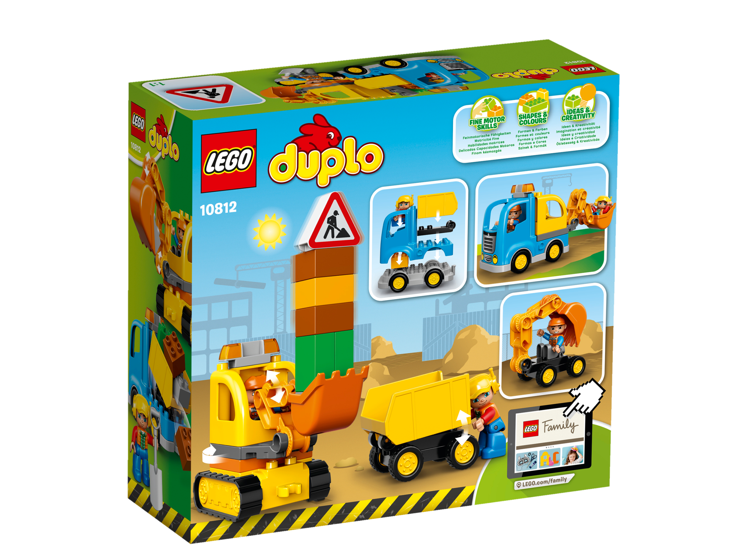 LEGO® DUPLO® 10812 - Bagger und Lastwagen, Ideales Geschenk für 2 Jährige