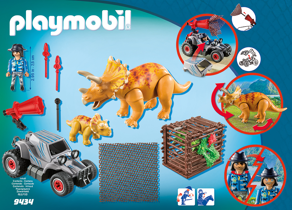 PLAYMOBIL® 9434 - Offroader mit Dino-Fangnetz