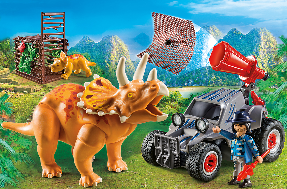 PLAYMOBIL® 9434 - Offroader mit Dino-Fangnetz