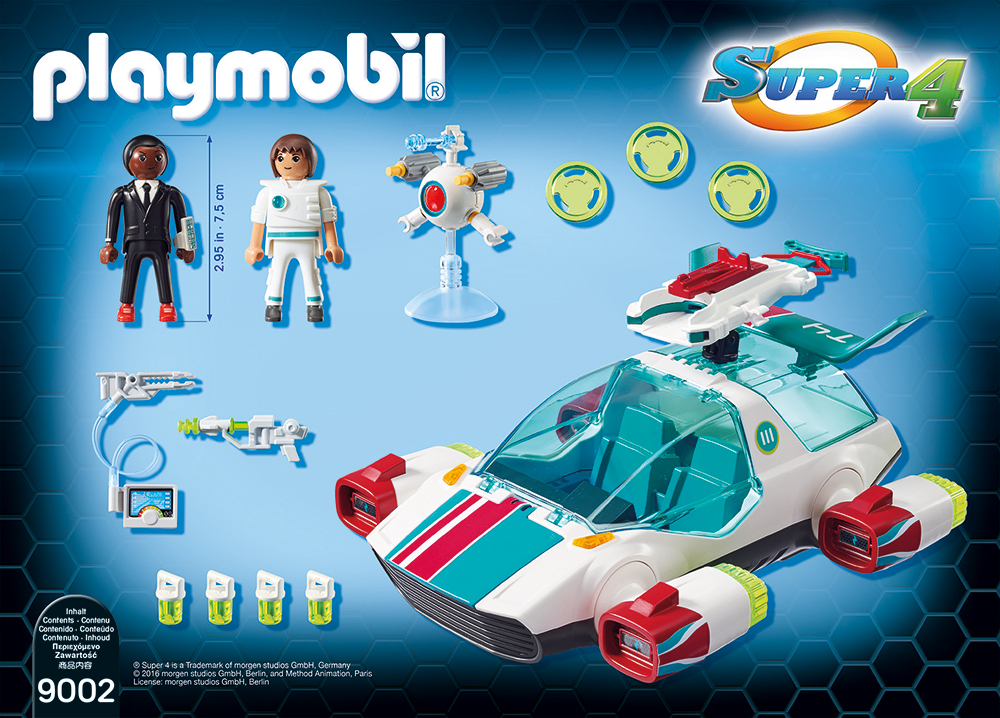 PLAYMOBIL® 9002 - FulguriX mit Agent Gene