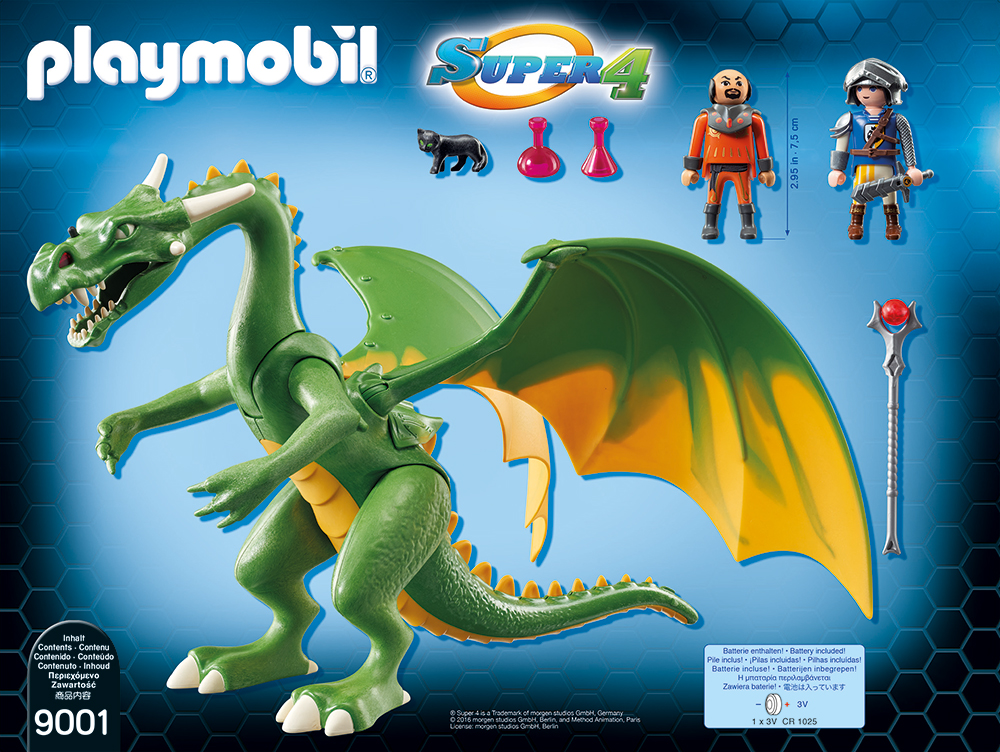 PLAYMOBIL® 9001 - Ritterland-Drache mit Alex