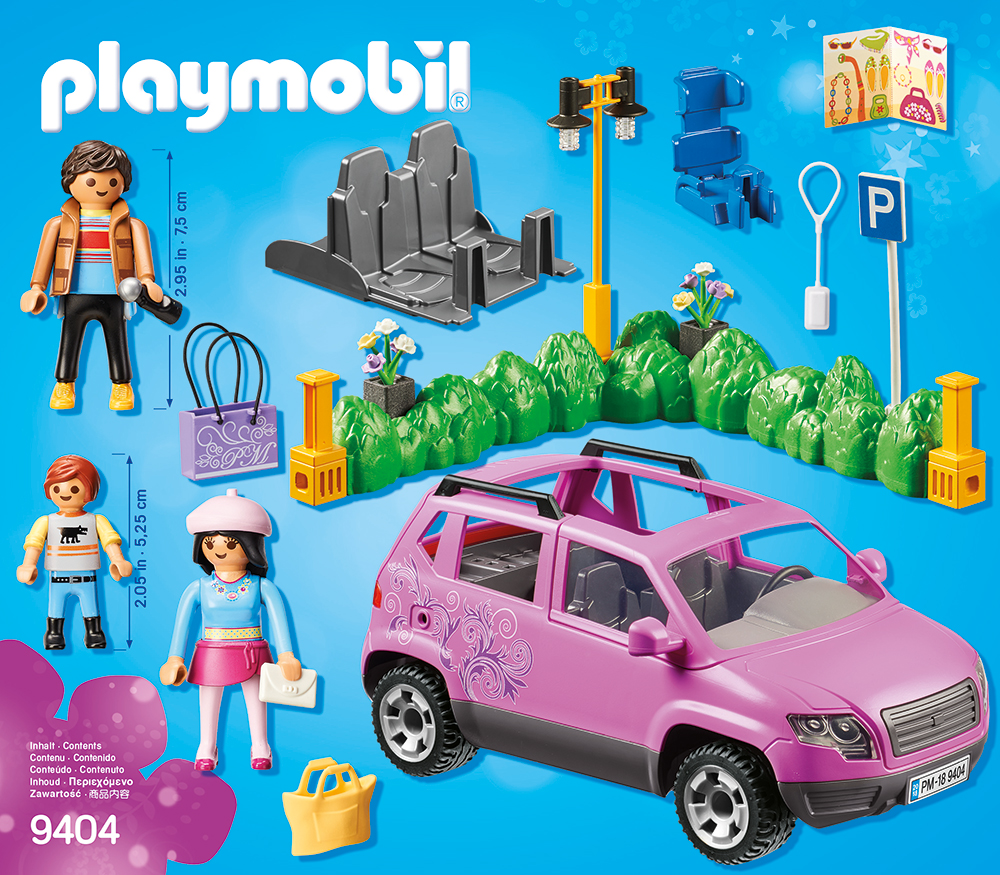 PLAYMOBIL® 9404 - Familien-PKW mit Parkbucht 