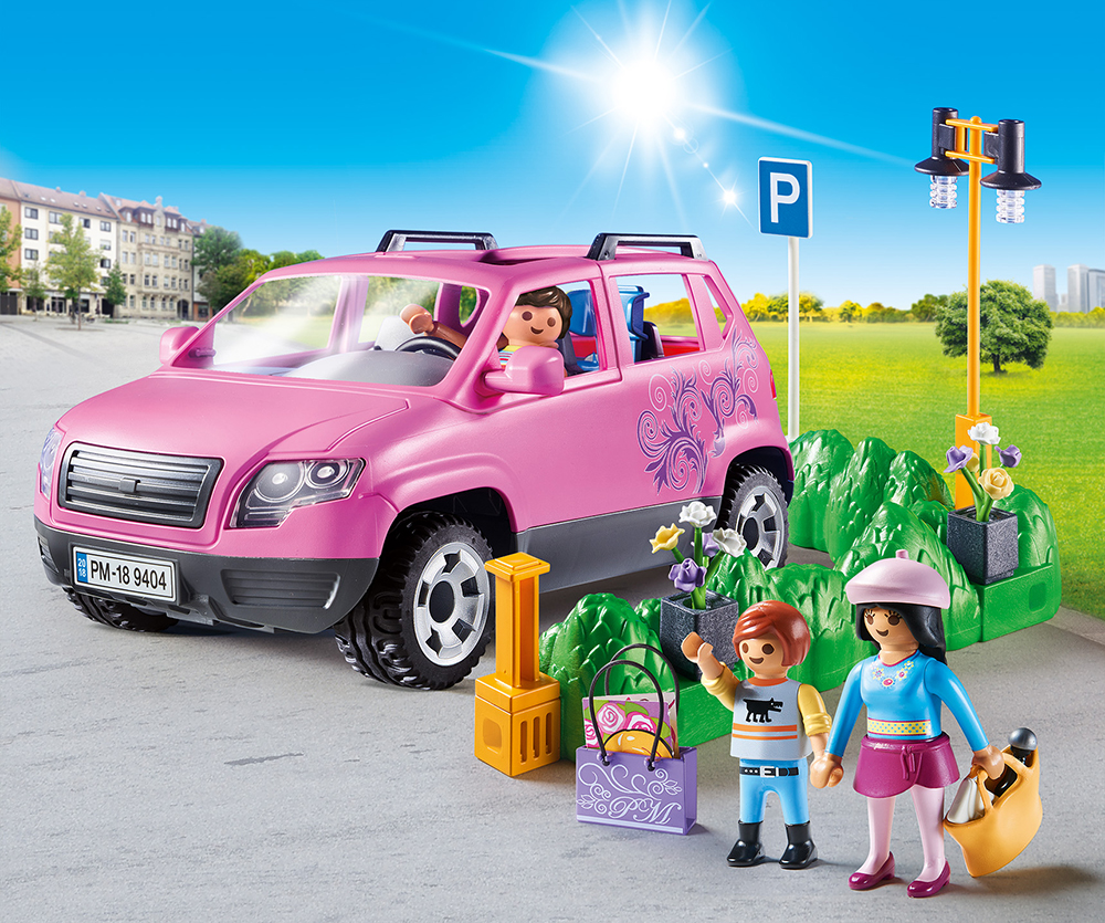 PLAYMOBIL® 9404 - Familien-PKW mit Parkbucht 