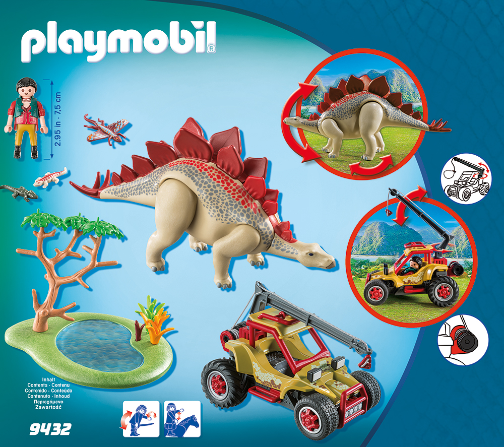 PLAYMOBIL® 9432 - Forschermobil mit Stegosaurus