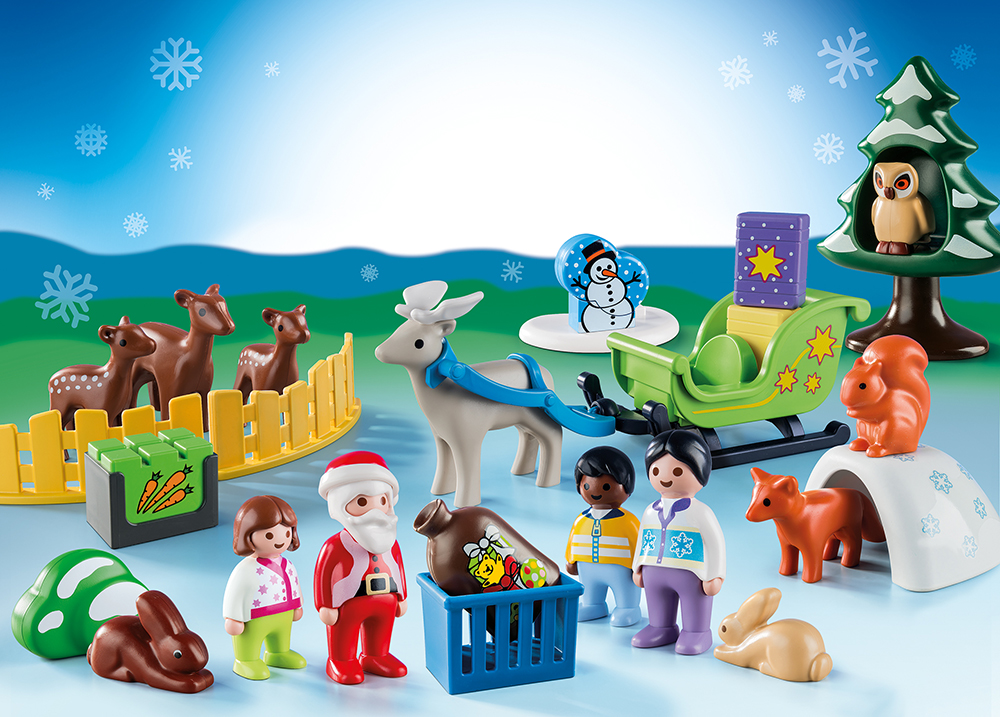 PLAYMOBIL® 9391 - 1.2.3 Adventskalender "Waldweihnacht der Tiere"