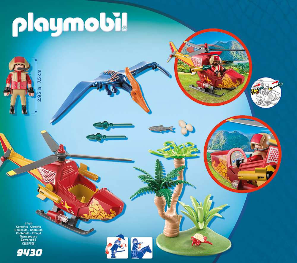 PLAYMOBIL® 9430 - Helikopter mit Flugsaurier