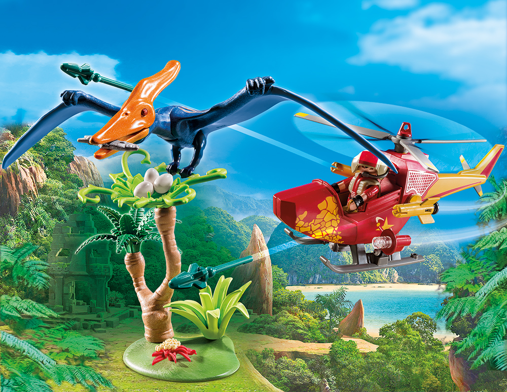 PLAYMOBIL® 9430 - Helikopter mit Flugsaurier