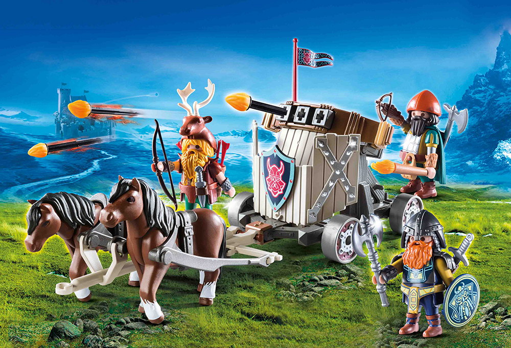 PLAYMOBIL® 9341 - Ponygespann mit Zwergenballiste