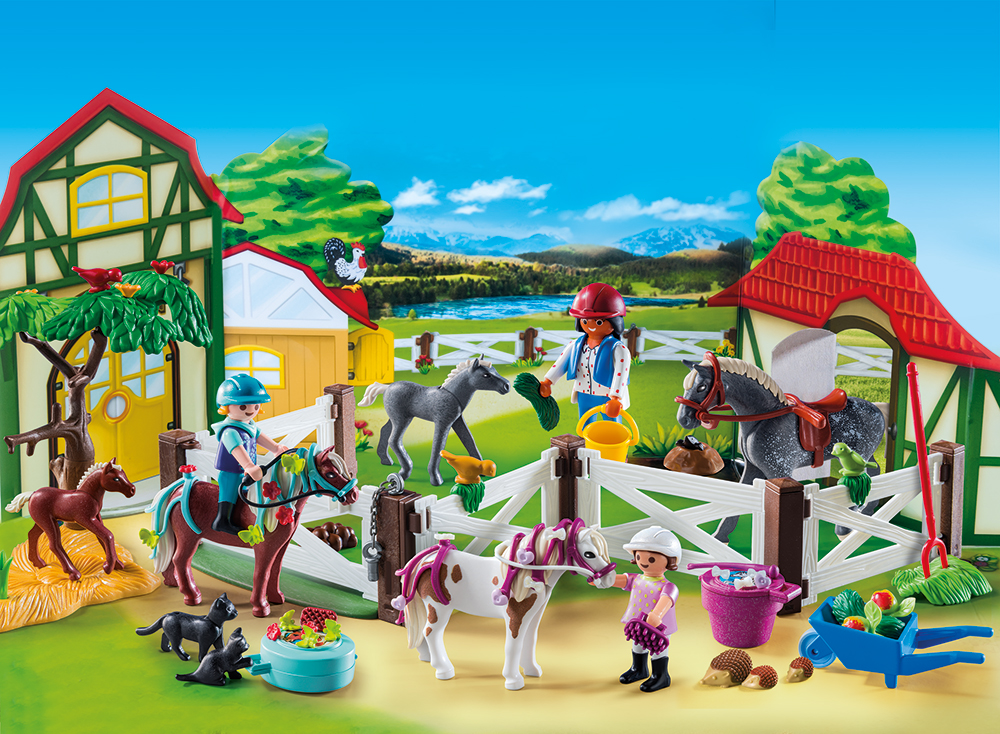 PLAYMOBIL® 9262 - Adventskalender "Reiterhof"