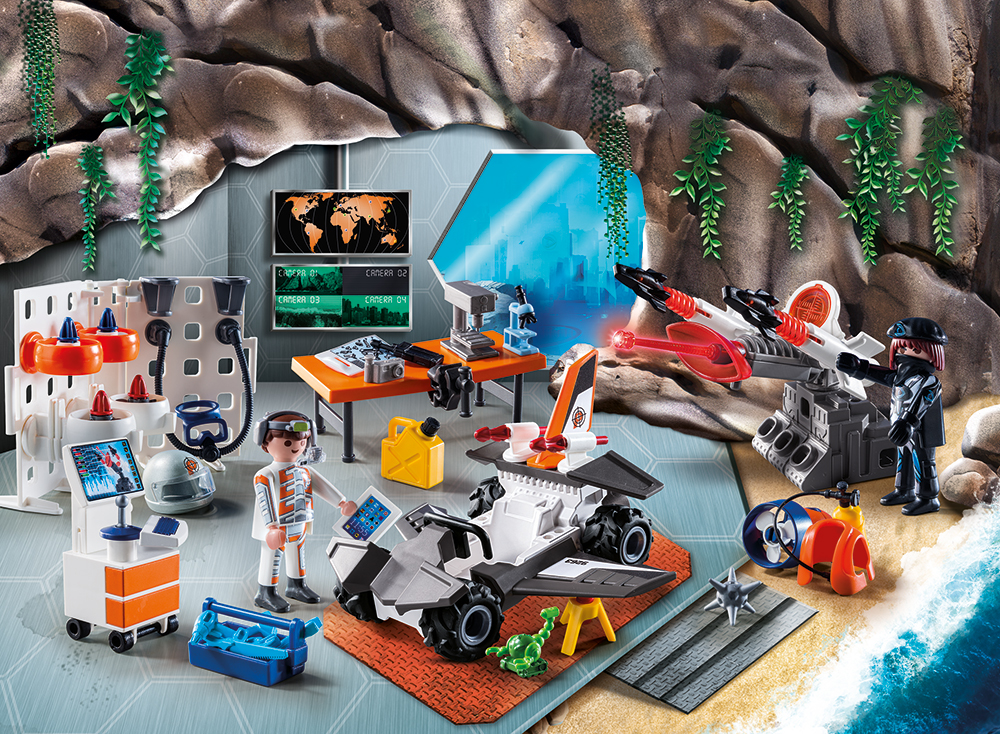 PLAYMOBIL® 9263 - Adventskalender "Spy Team Werkstatt"