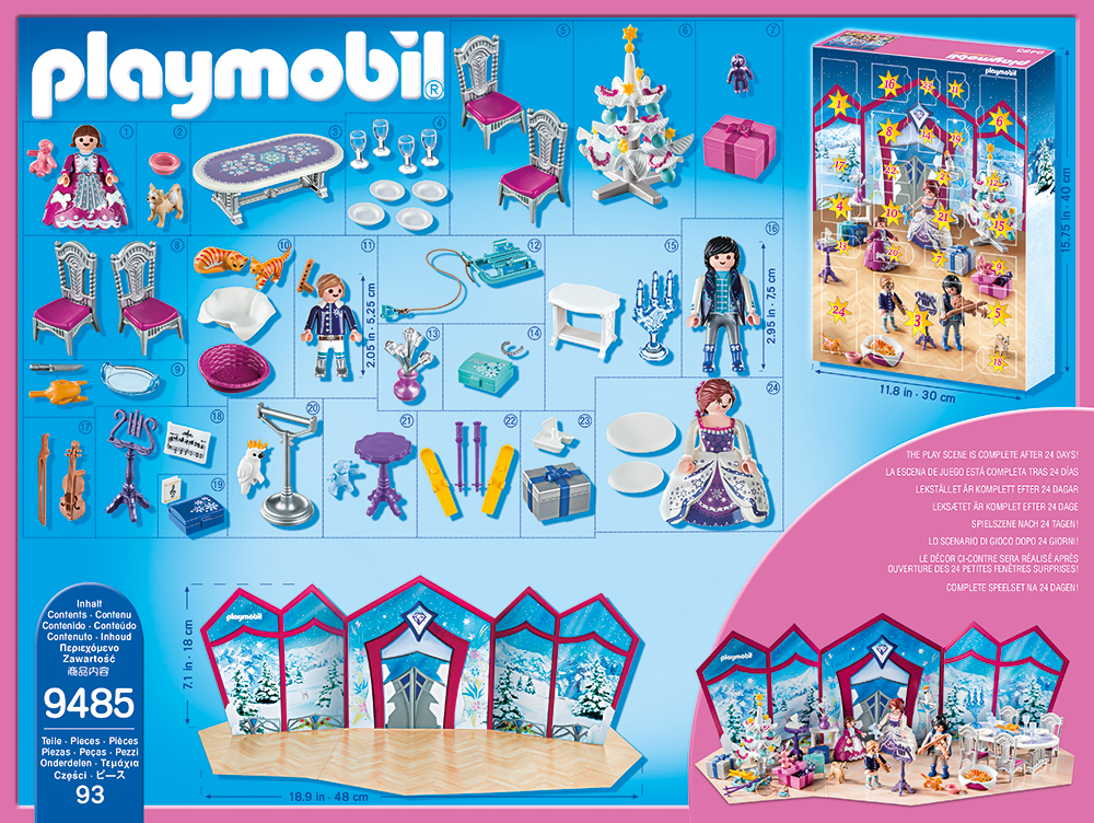 PLAYMOBIL® 9485 - Adventskalender "Weihnachtsball im Kristallsaal"