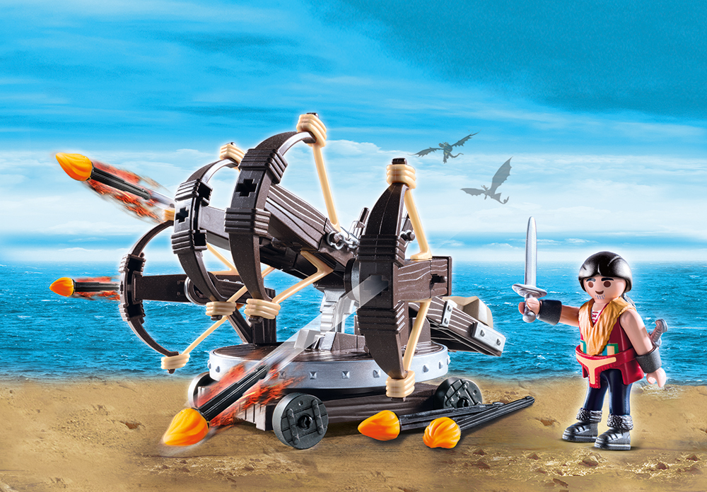 PLAYMOBIL® 9249 - Eret mit 4-Schuss-Feuer-Balliste