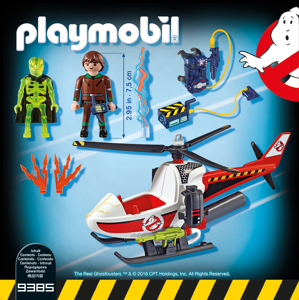 PLAYMOBIL® 9385 - Venkman mit Helikopter