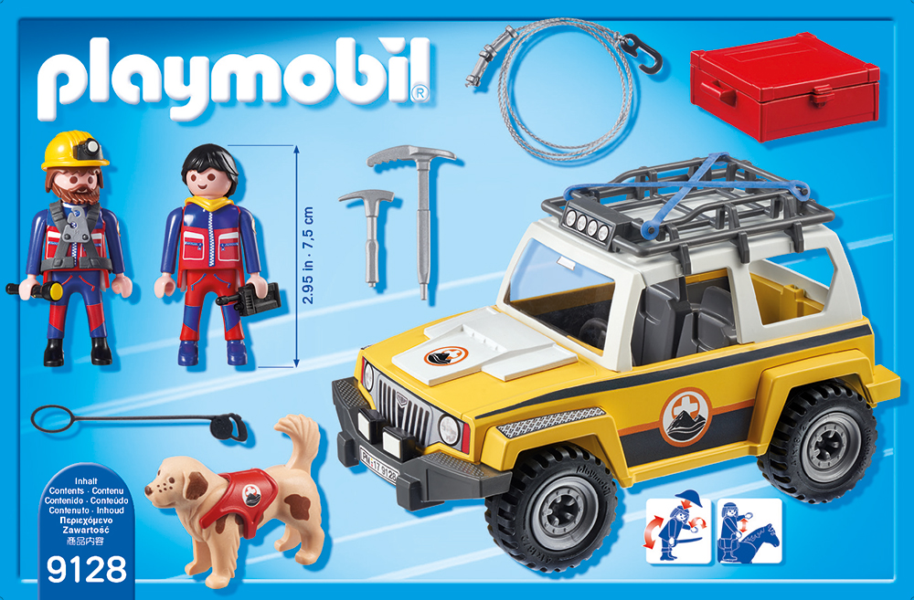 PLAYMOBIL® 9128 - Bergretter-Einsatzfahrzeug