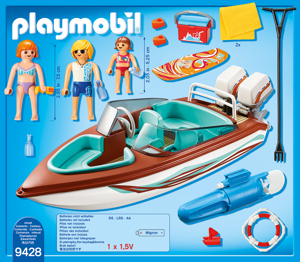 PLAYMOBIL® 9428 - Motorboot mit Unterwassermotor