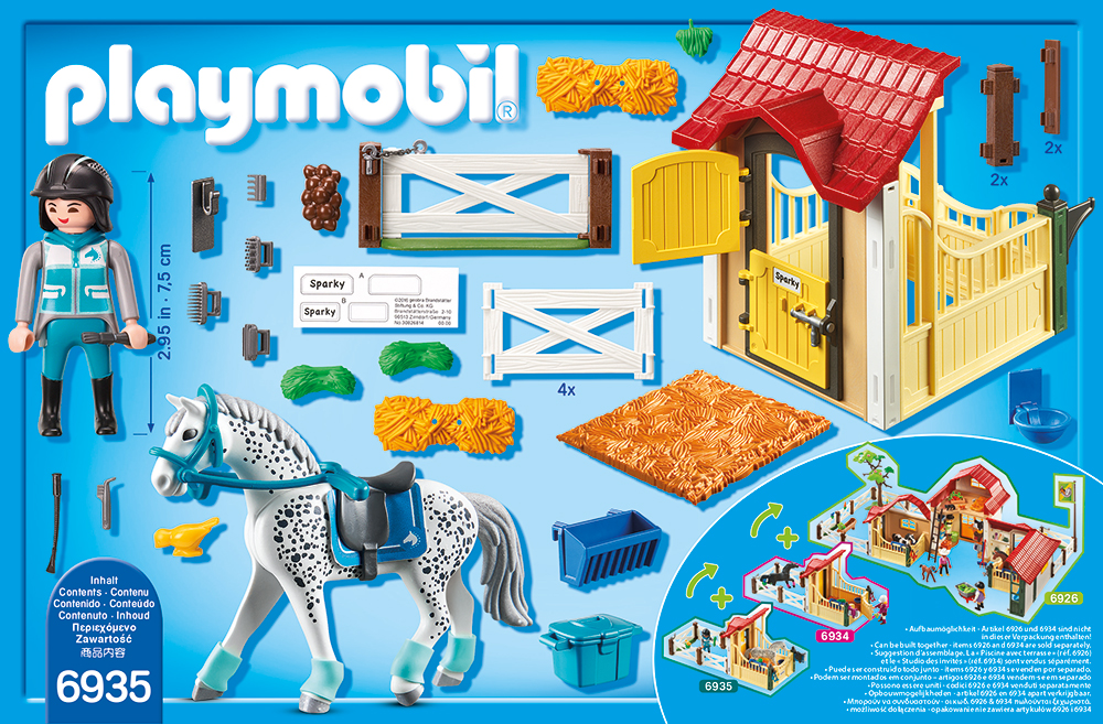 PLAYMOBIL® 6935 - Pferdebox "Appaloosa"