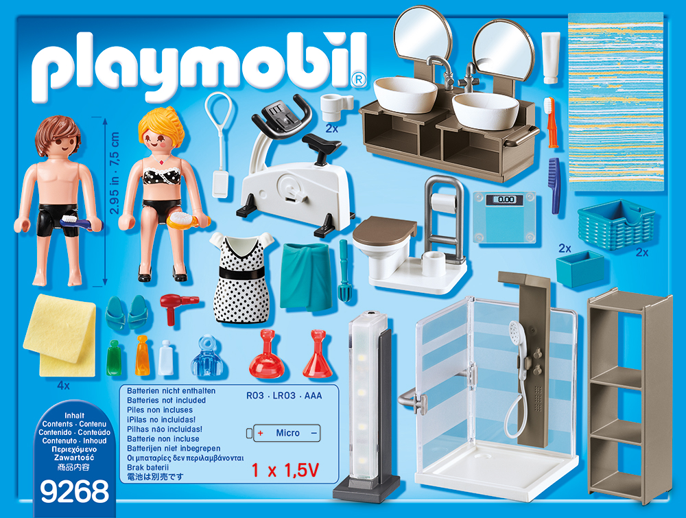 PLAYMOBIL® 9268 - Badezimmer