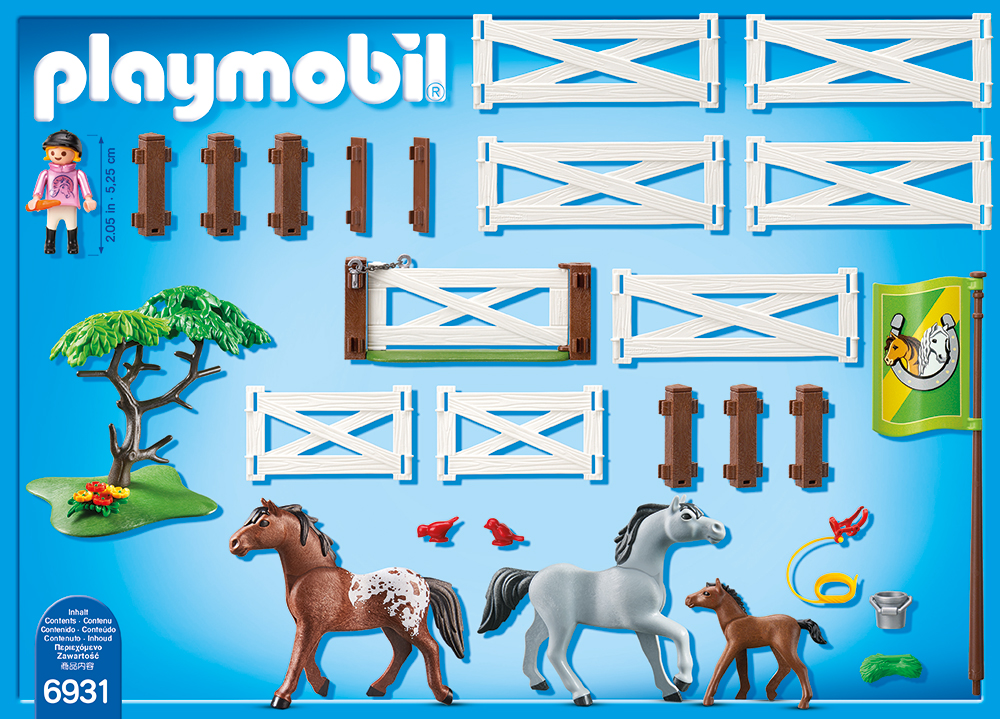 PLAYMOBIL® 6931 - Pferdekoppel