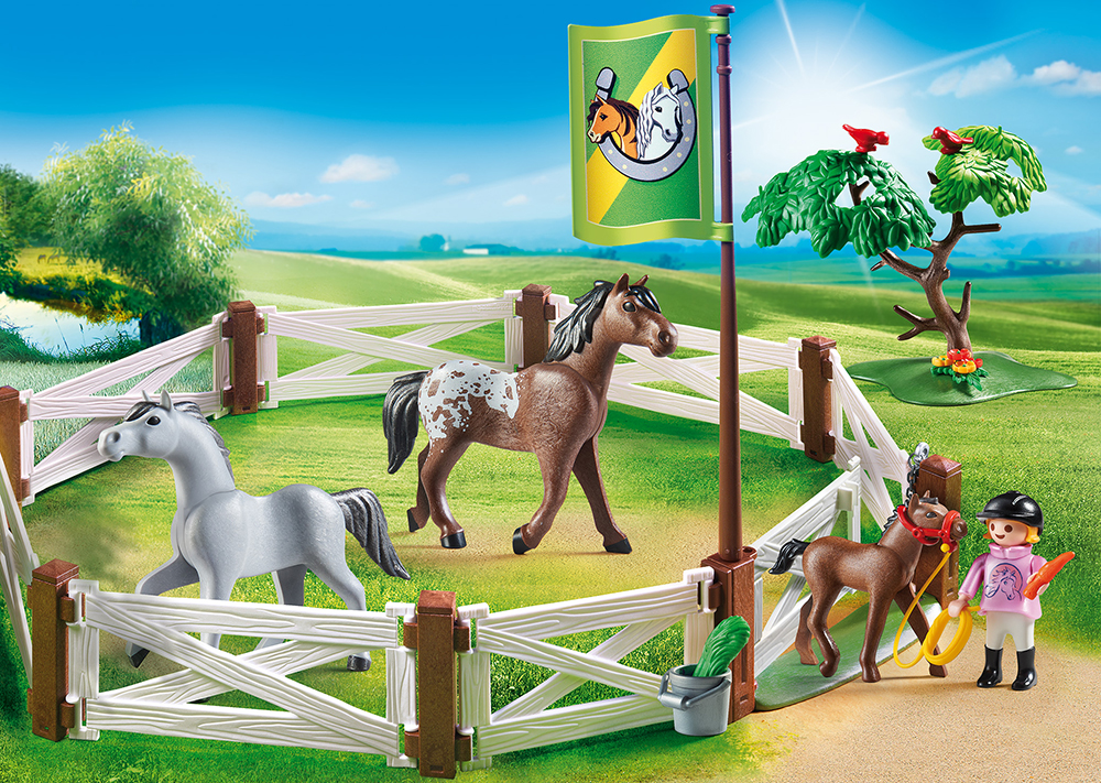 PLAYMOBIL® 6931 - Pferdekoppel