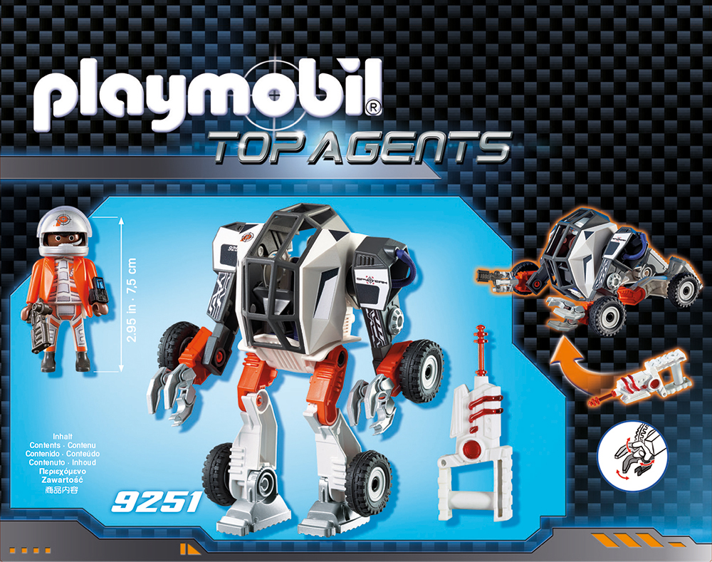 PLAYMOBIL® 9251 - Agent T.E.C.'s Mech