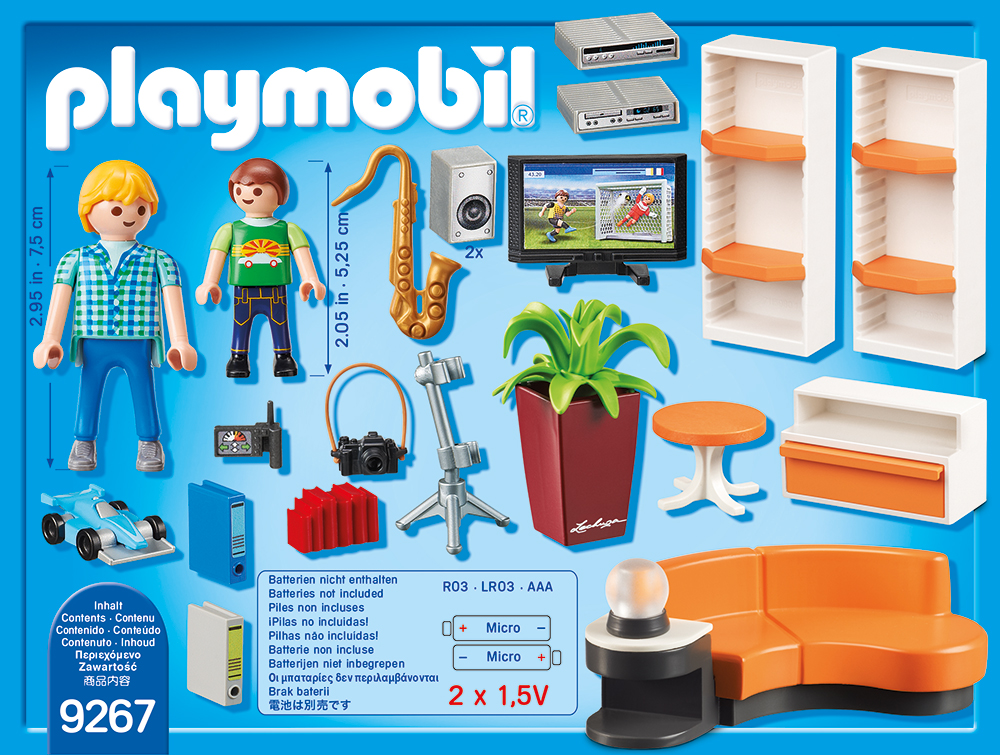 PLAYMOBIL® 9267 - Wohnzimmer