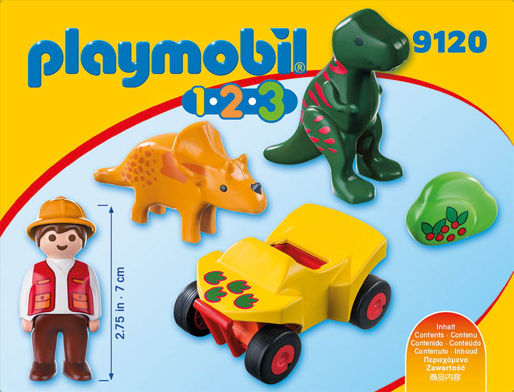 PLAYMOBIL® 9120 - Dinoforscher mit Quad