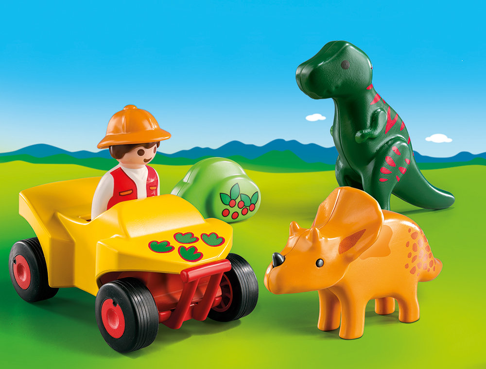 PLAYMOBIL® 9120 - Dinoforscher mit Quad