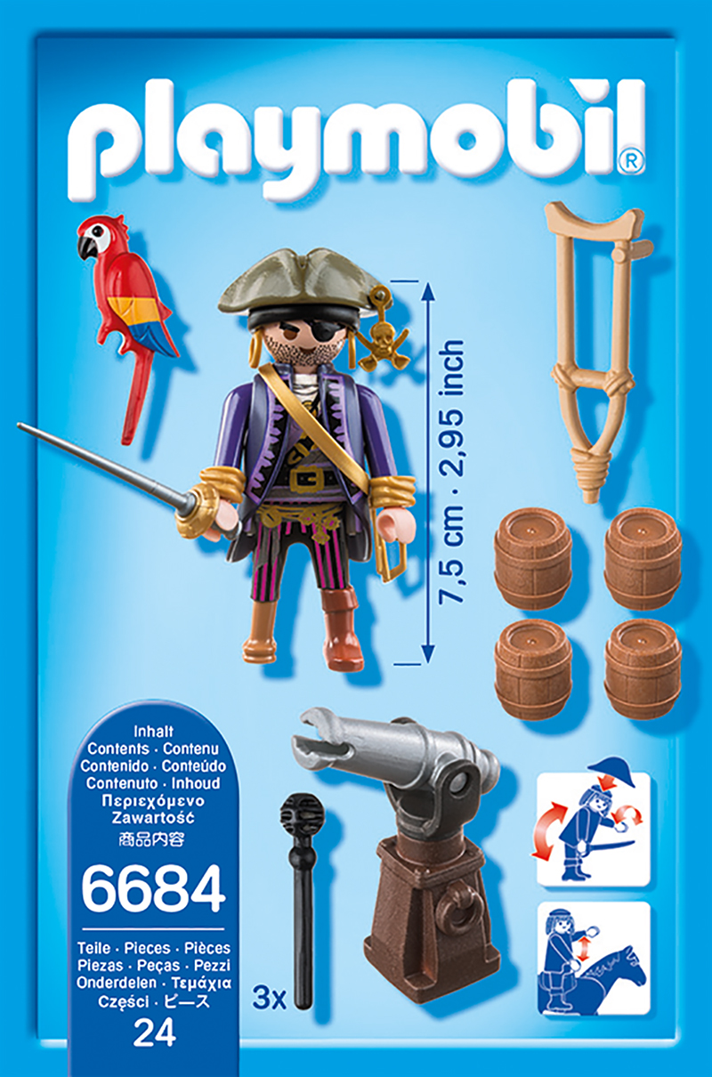 PLAYMOBIL® 6684 - Piratenkapitän