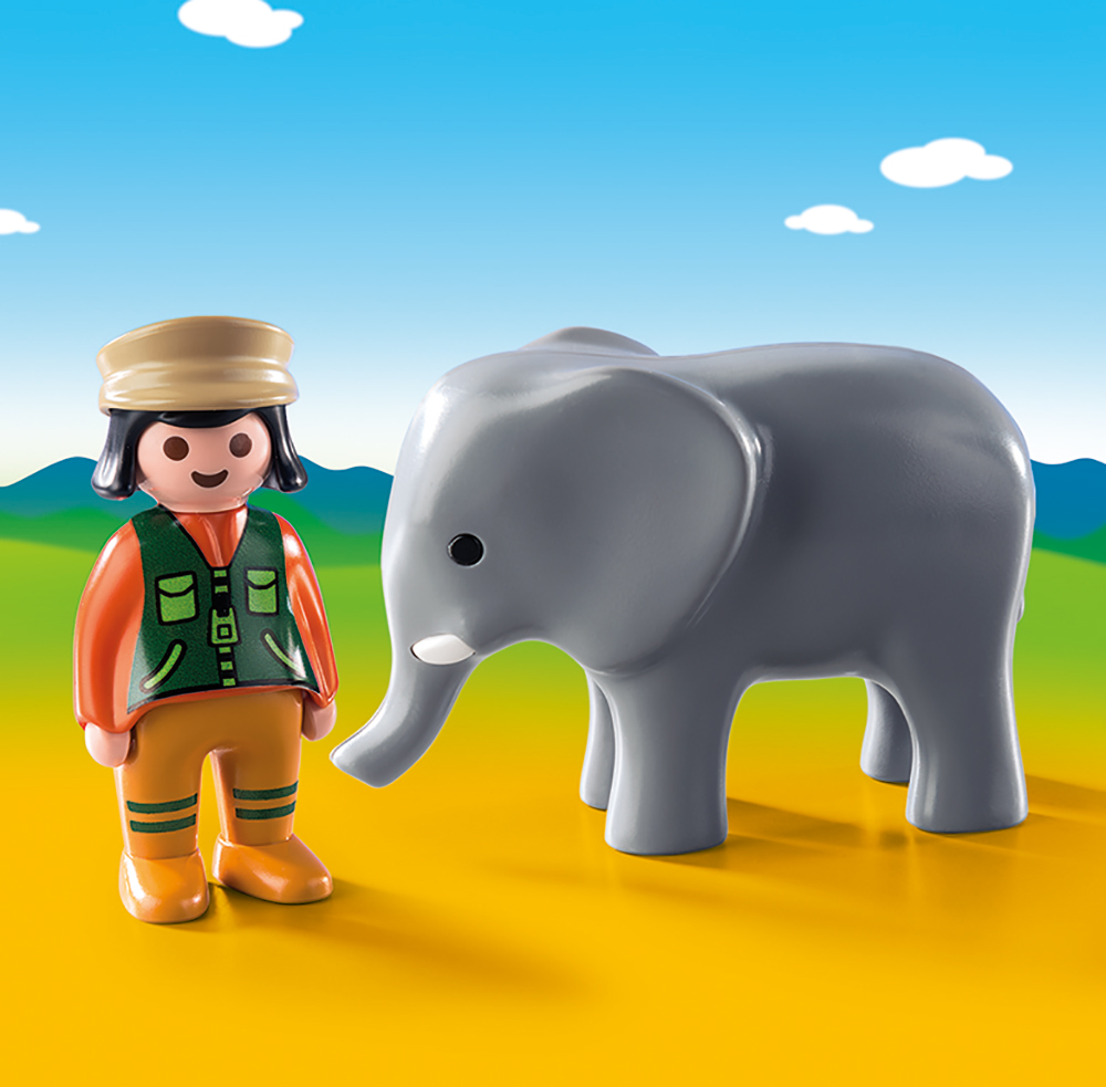 PLAYMOBIL® 9381 - Tierpflegerin mit Elefant