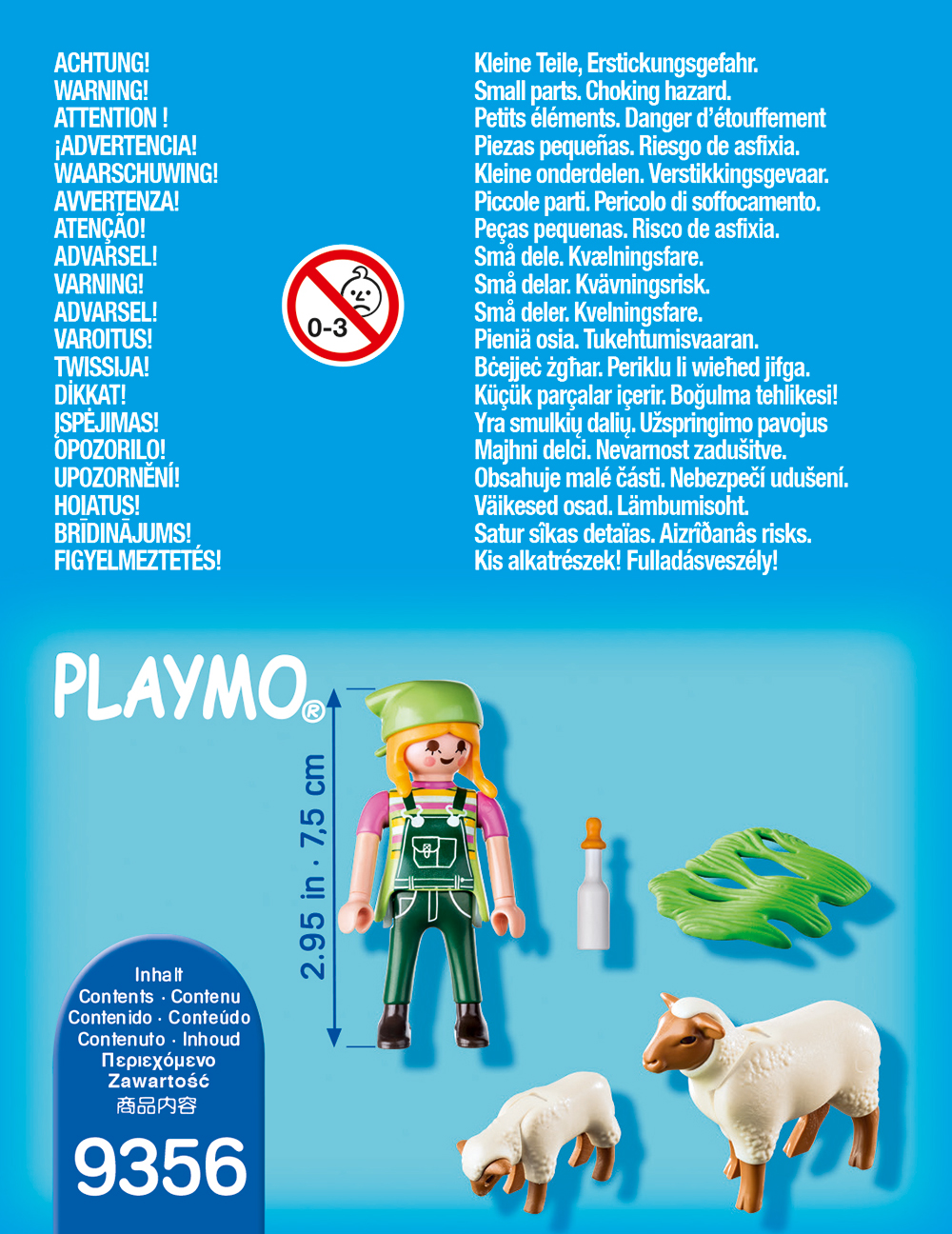 PLAYMOBIL® 9356 - Bäuerin mit Schäfchen