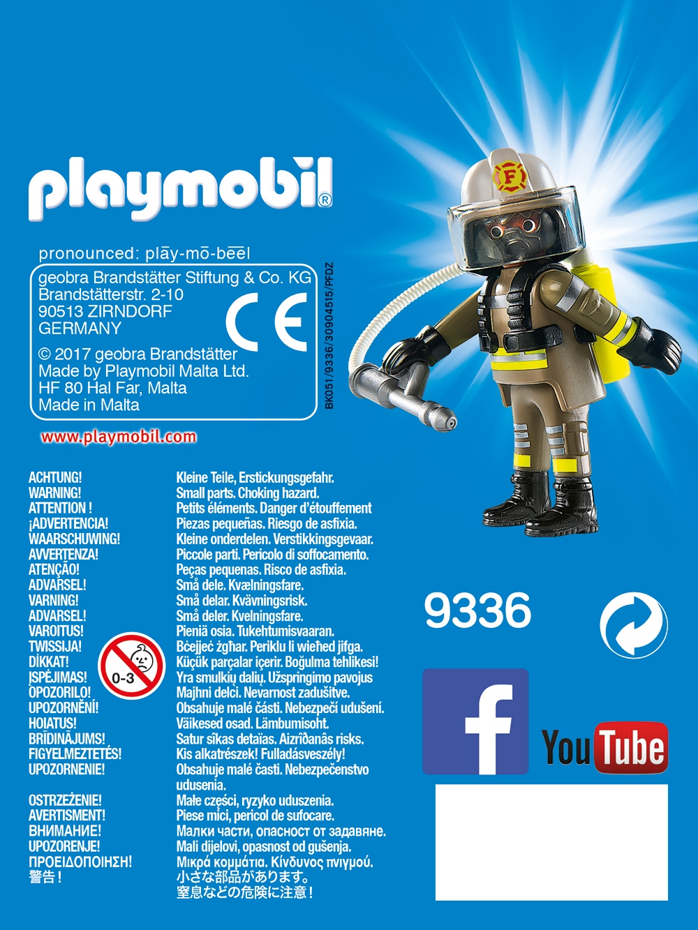 PLAYMOBIL® 9336 - Feuerwehrmann