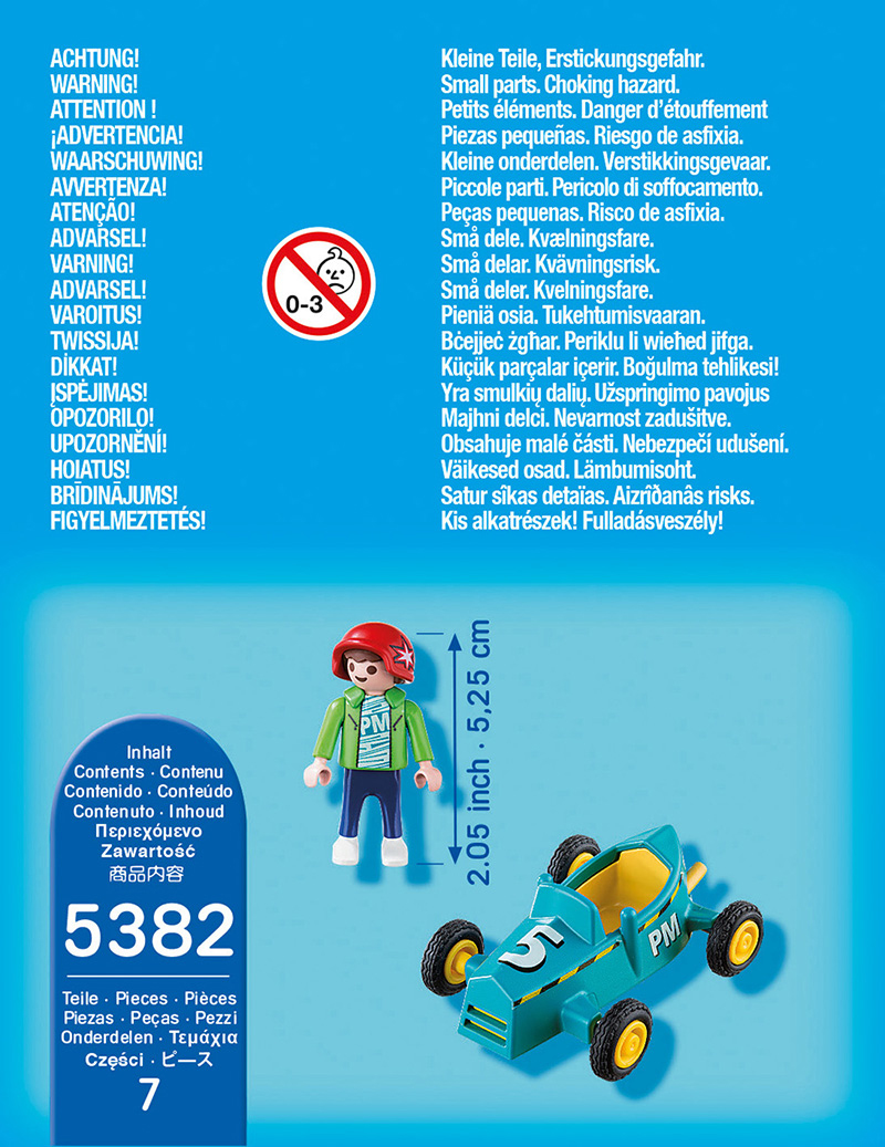 PLAYMOBIL® 5382 - Junge mit Kart