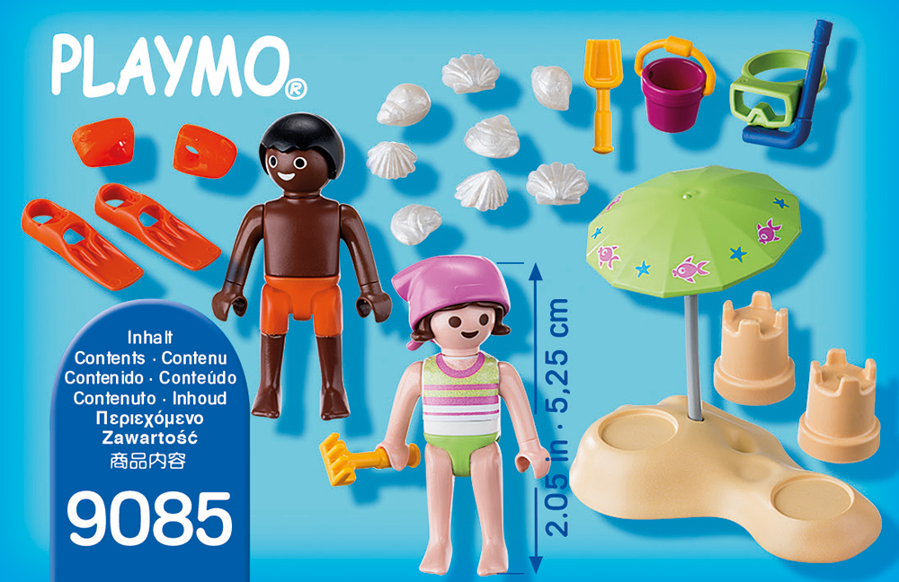 PLAYMOBIL® 9085 - Kids mit Sandburg