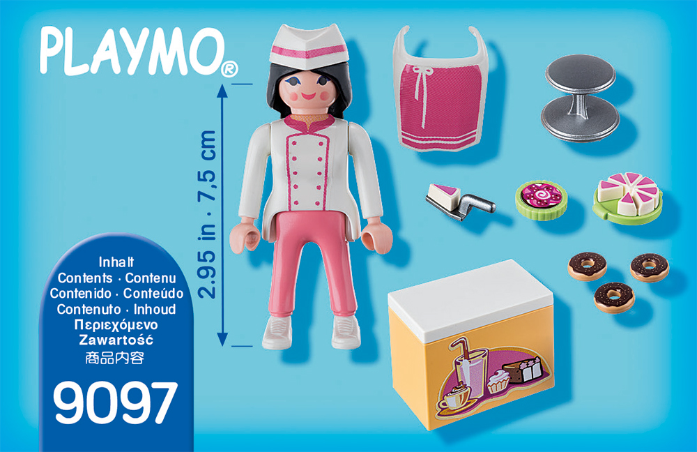 PLAYMOBIL® 9097 - Konditorin mit Kuchentheke