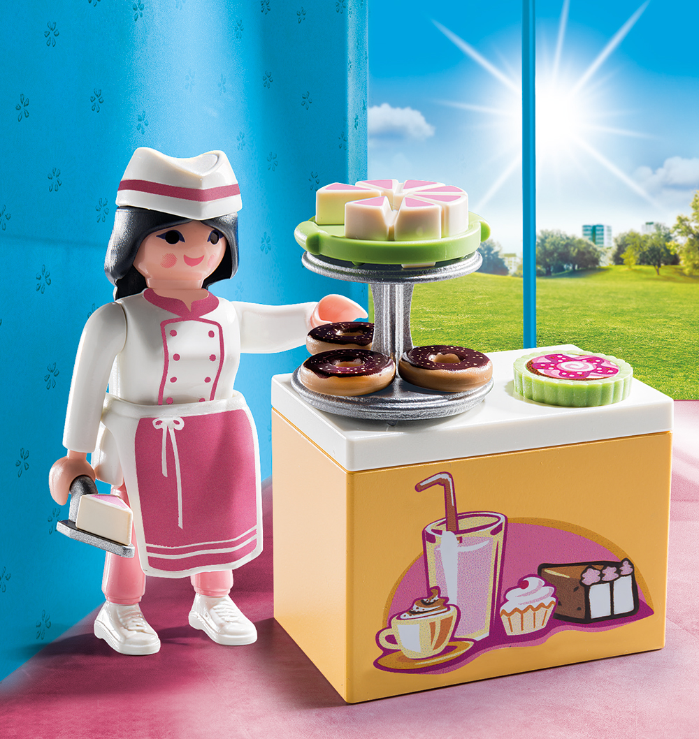 PLAYMOBIL® 9097 - Konditorin mit Kuchentheke