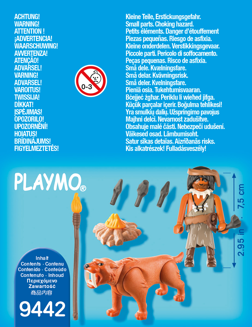 PLAYMOBIL® 9442 - Neandertaler mit Säbelzahntiger