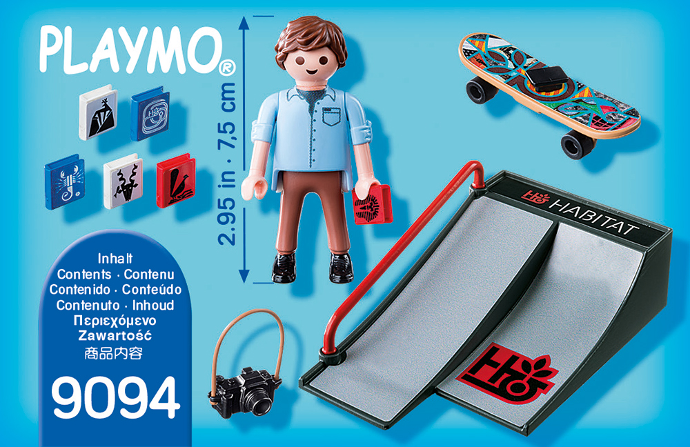 PLAYMOBIL® 9094 - Skater mit Rampe