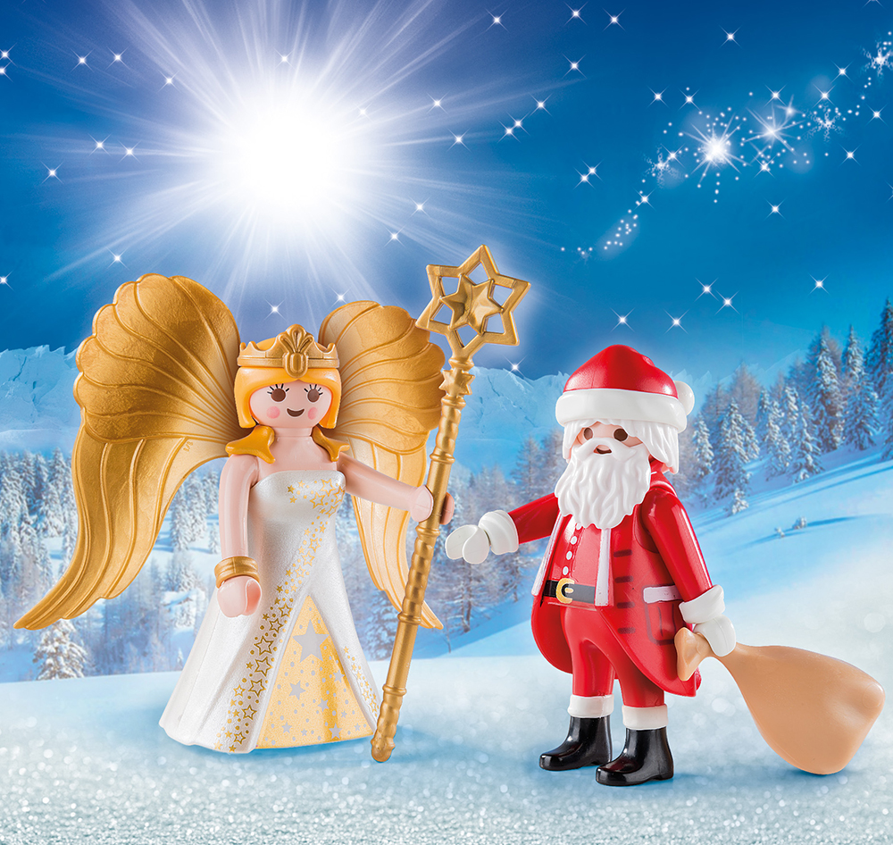 PLAYMOBIL® 9498 - Duo Pack Weihnachtsmann und Engel