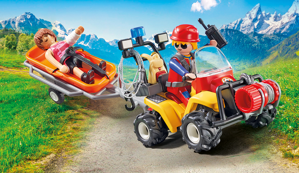 PLAYMOBIL® 9130 - Bergretter-Quad